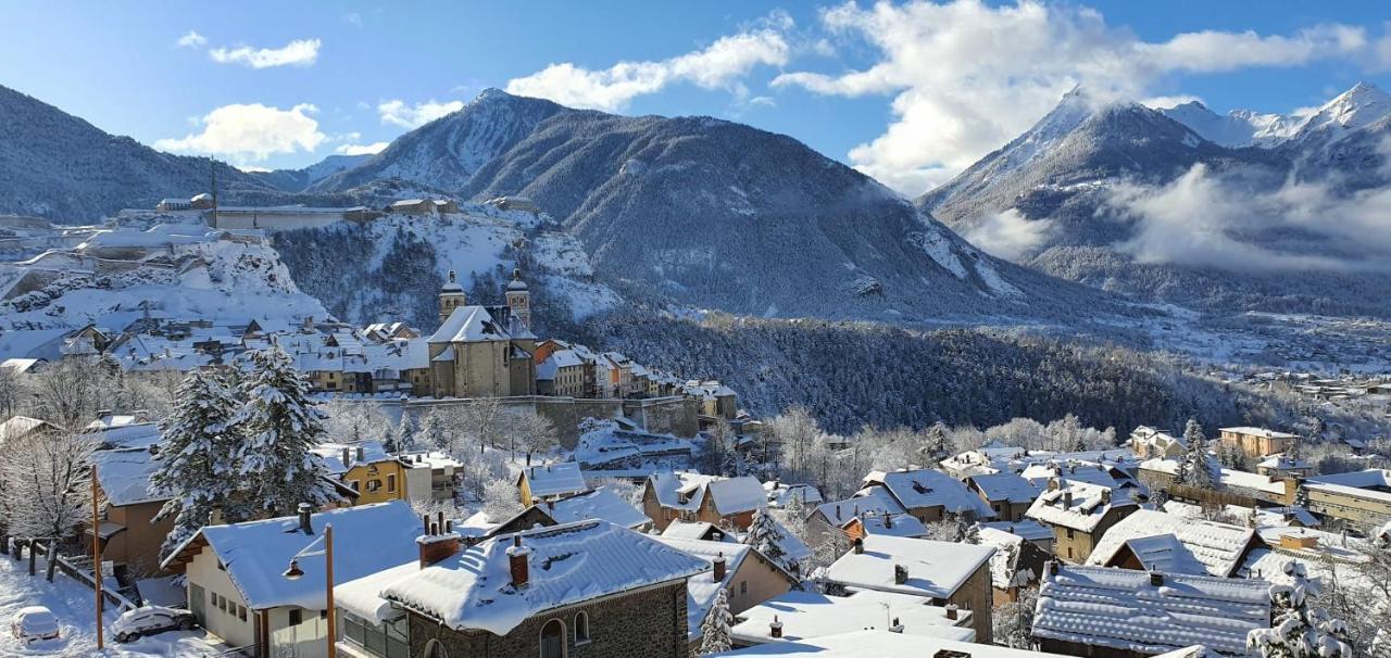 Apt With Panoramic View Near Vauban City Briancon  Ngoại thất bức ảnh