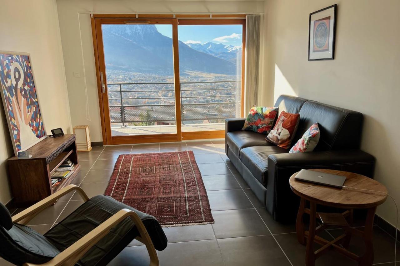 Apt With Panoramic View Near Vauban City Briancon  Ngoại thất bức ảnh